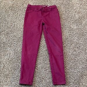 Falls Creek Kids Burgundy stretch Jegging